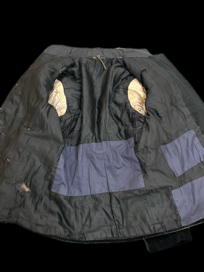 RARE 19TH CENTURY HUSSAR INTERIM ATTILA MOURNING TUNIC