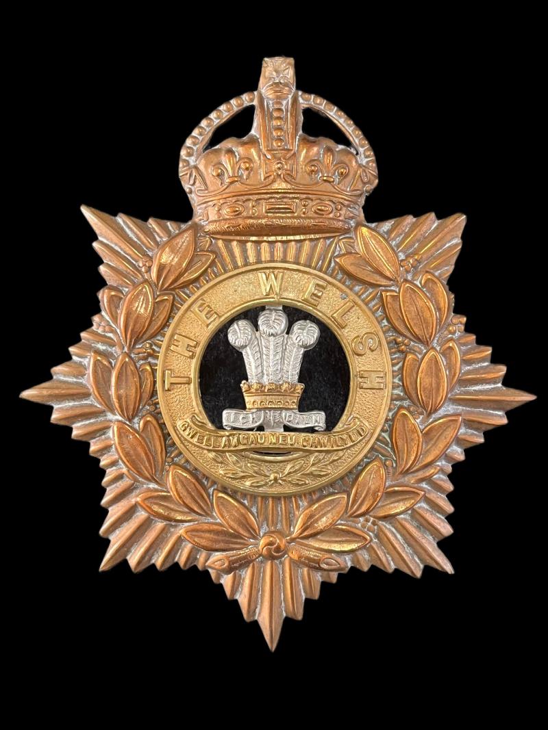 THE WELSH HELMET PLATE