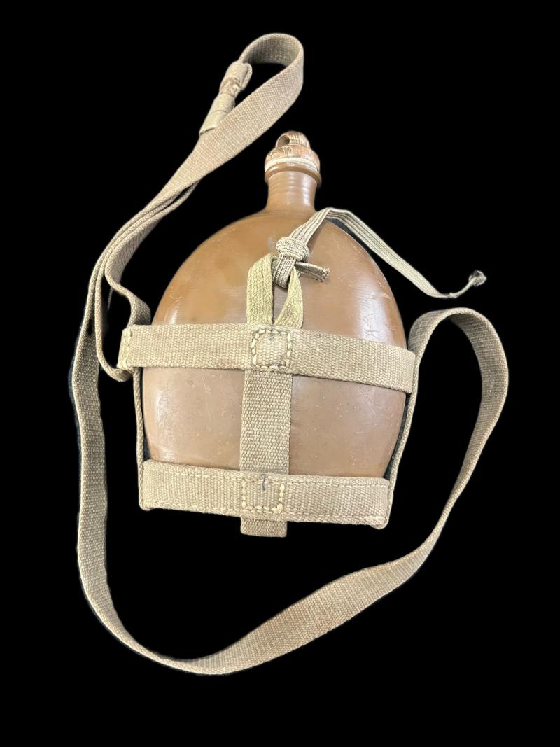WW2 JAPANESE WATER BOTTLE WITH CARRIER