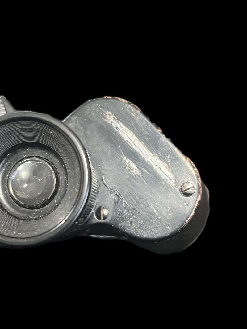 WW2 GERMAN HENSOLDT 6X30 BINOCULARS IN CASE