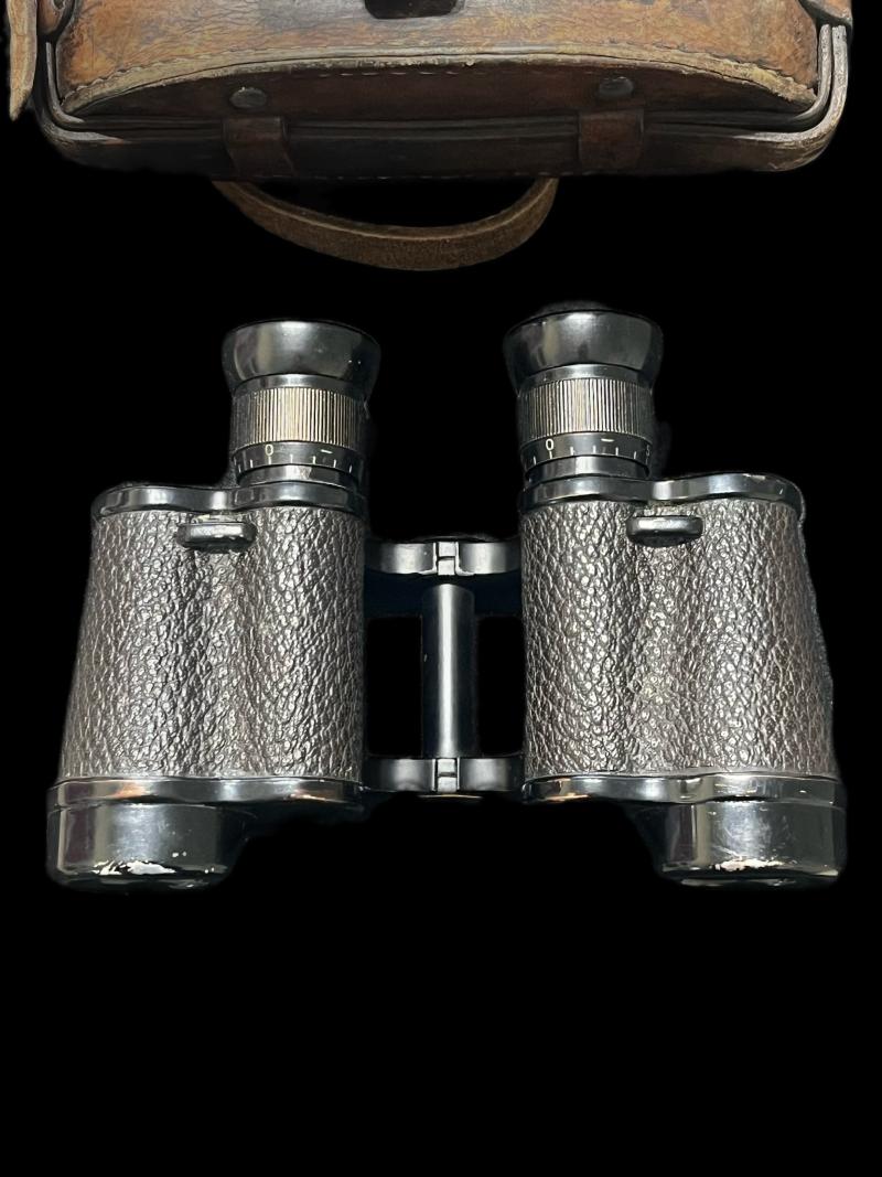 WW2 GERMAN HENSOLDT 6X30 BINOCULARS IN CASE