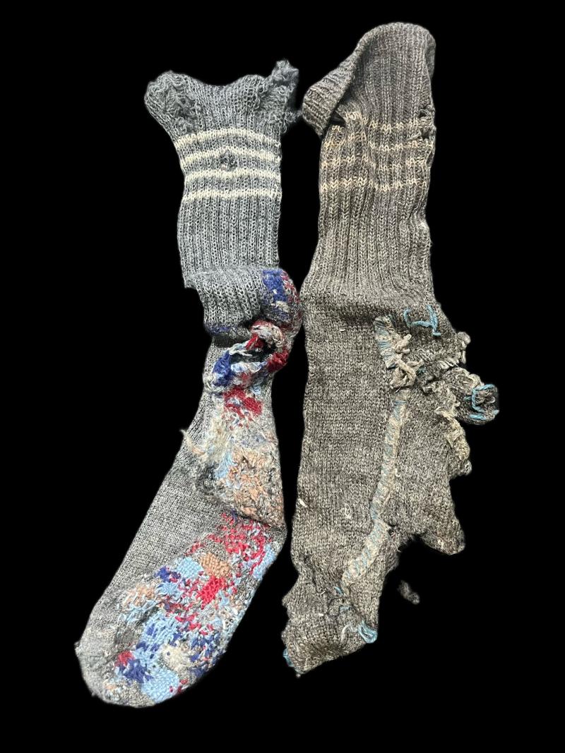TATTY WW2 GERMAN SOCKS