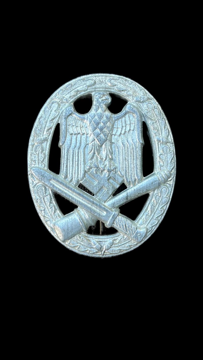 WW2 GERMAN GENERAL ASSAULT BADGE