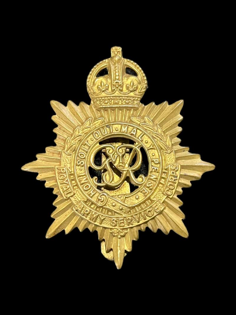 ROYAL ARMY SERVICE CORP CAP BADGE