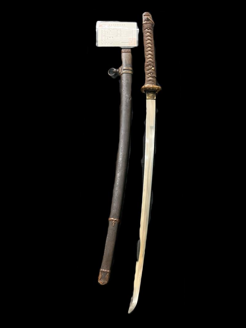 (WAS £1350) WW2 JAPANESE OFFICER'S KATANA SWORD & SCABBARD