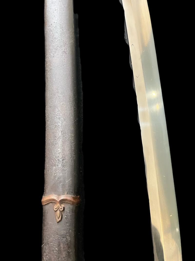 (WAS £1350) WW2 JAPANESE OFFICER'S KATANA SWORD & SCABBARD