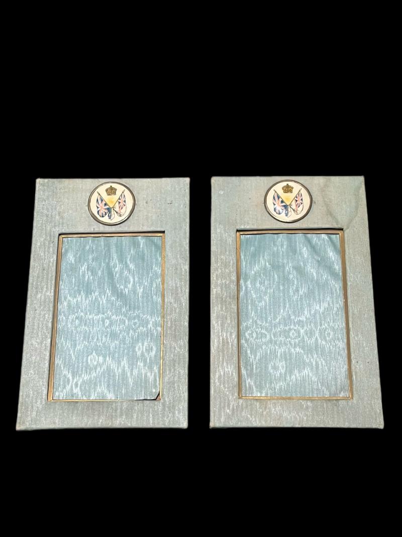2 X WW1 BRITISH PERIOD PICTURE FRAMES