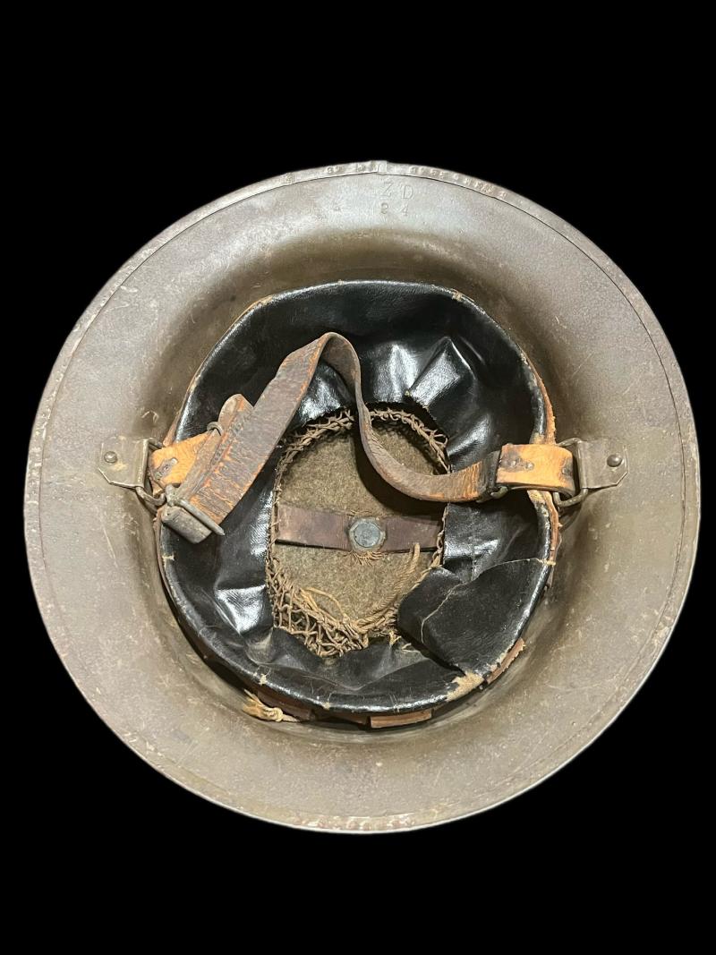 U.S. M1917 HELMET UNIT MARKED 89TH INFANTRY DIVISION