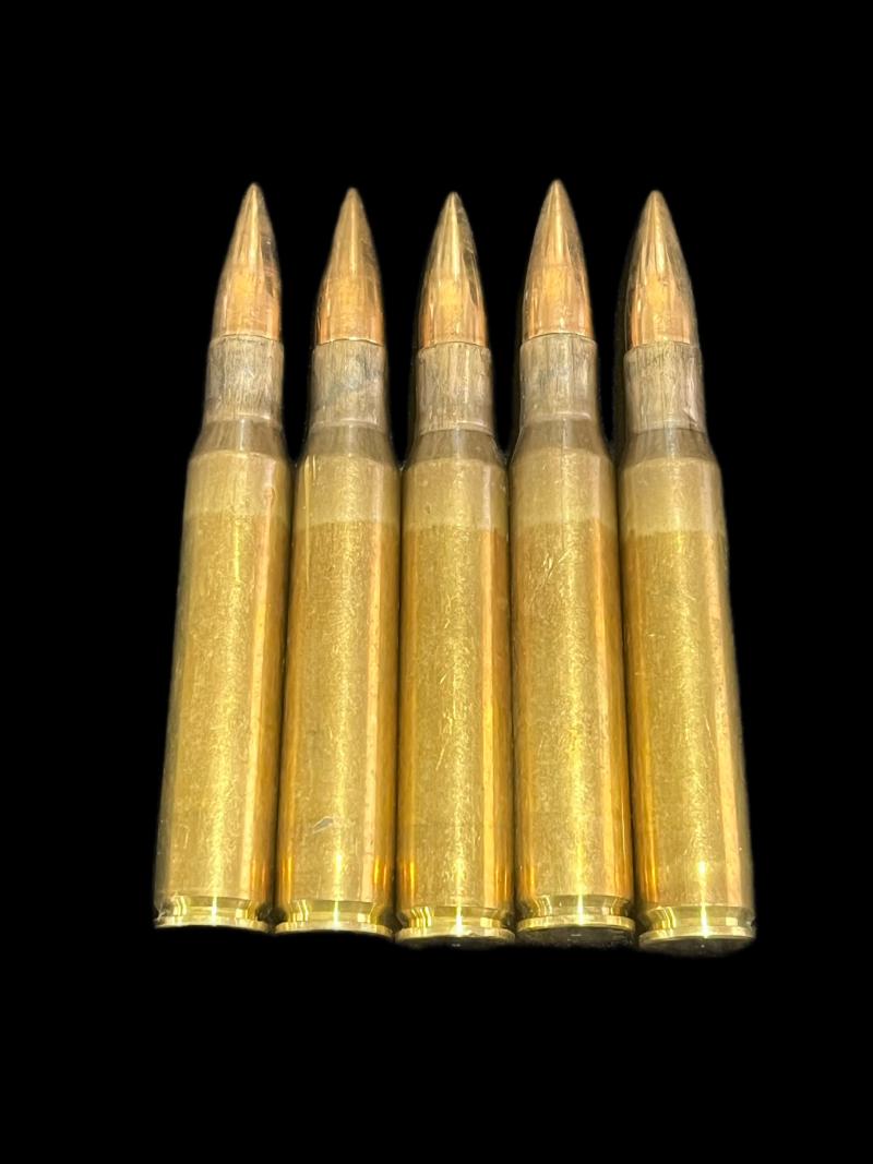 5 X .30-06 INERT ROUNDS