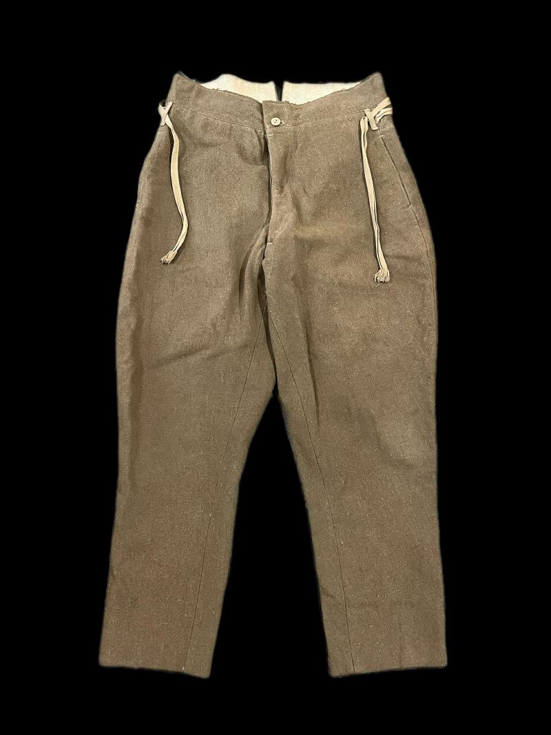 WW2 JAPANESE TUNIC AND TROUSER UNIFORM SET (STAMPED)