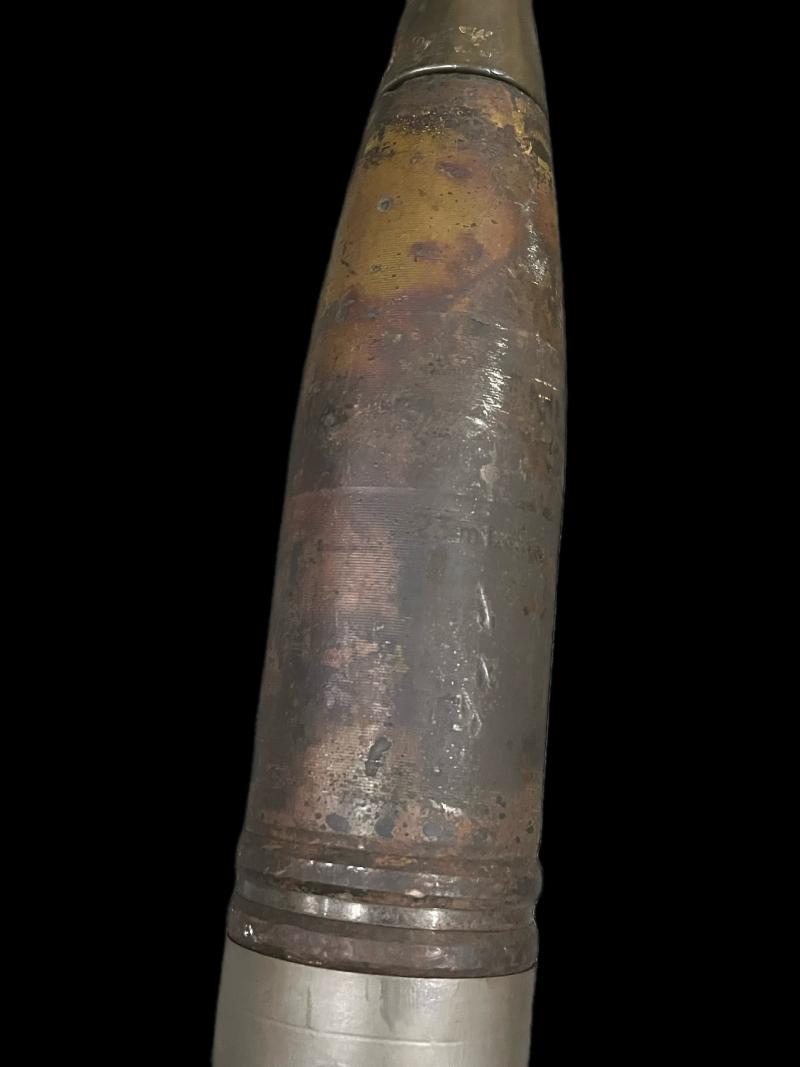 WW2 GERMAN 8.8CM FLAK HE SHELL (INERT)