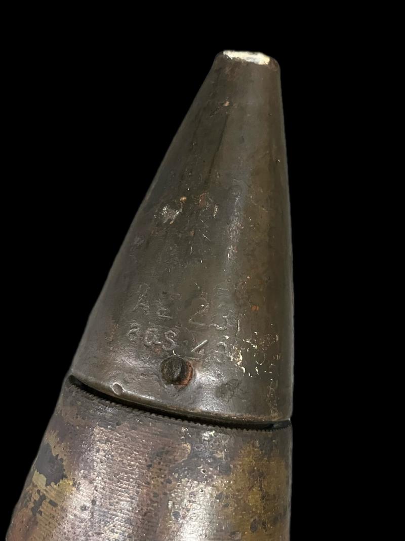 WW2 GERMAN 8.8CM FLAK HE SHELL (INERT)