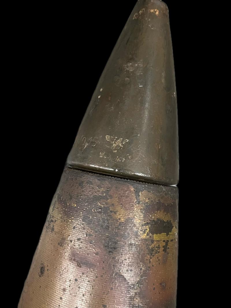 WW2 GERMAN 8.8CM FLAK HE SHELL (INERT)