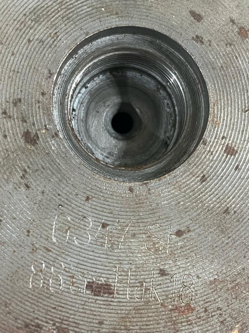 WW2 GERMAN 8.8CM FLAK HE SHELL (INERT)