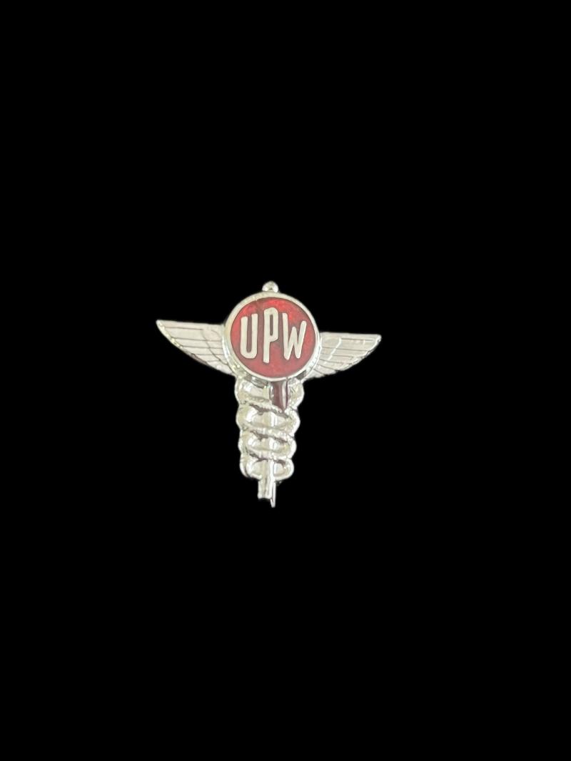 TRADE UNION PIN BADGE OF THE UPW