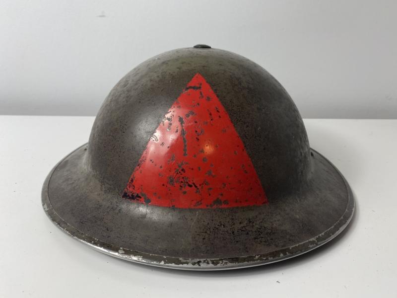 (WAS £150) WW2 BRITISH UNIT MARKED MKII HELMET
