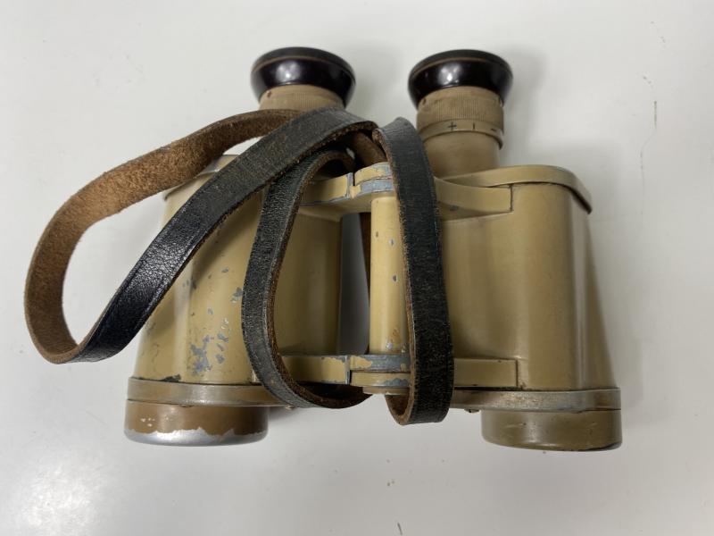 WW2 GERMAN AFRIKA KORP 6X30 BINOCULARS