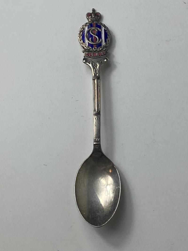 (WAS £8) SILVER PLATED C.S.R.A SHOOTING SPOON