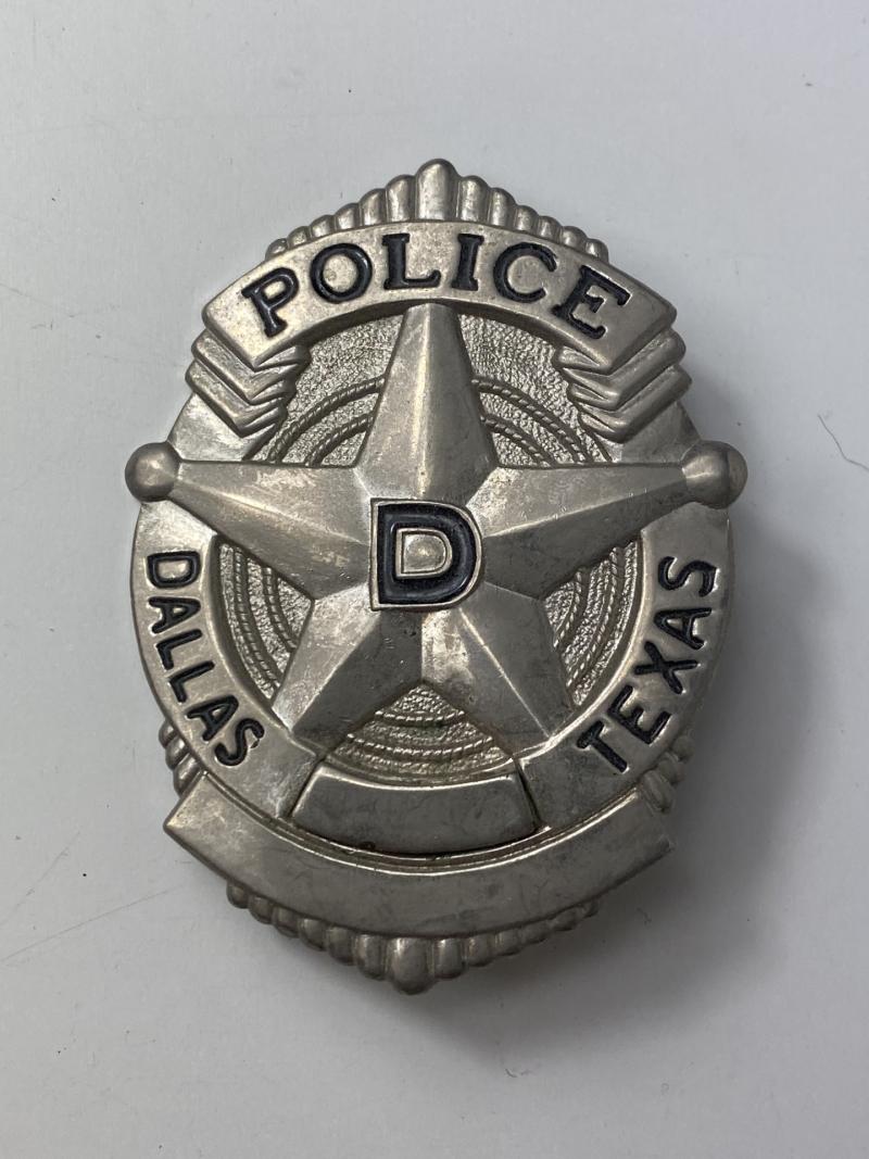 DALLAS TEXAS POLICE BADGE