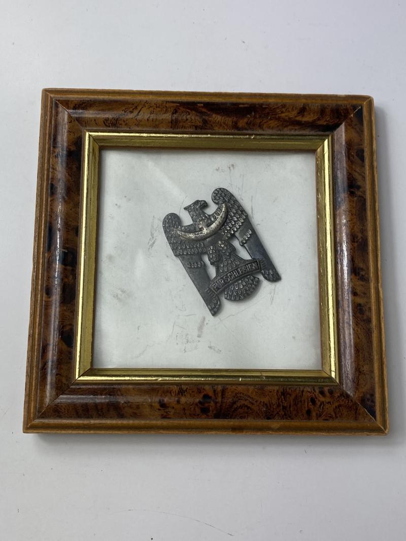 WW1 GERMAN SILESIAN EAGLE 2ND CLASS IN FRAME
