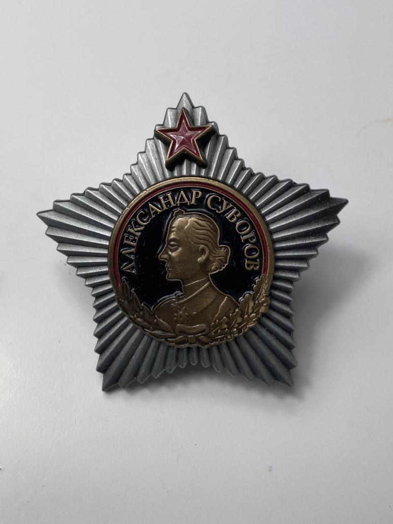 REPRODUCTION WW2 USSR SOVIET ORDER OF SUVOROV 1ST CLASS