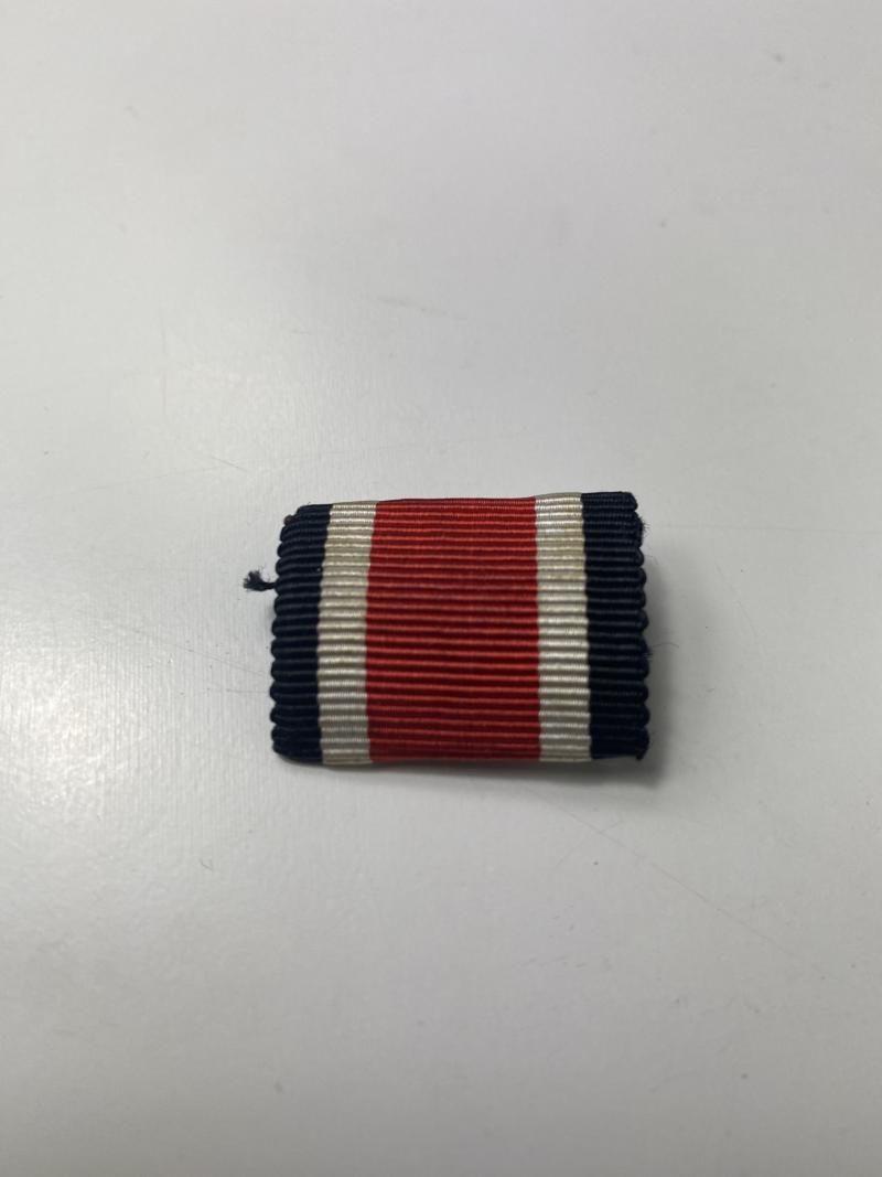 WW2 GERMAN IRON CROSS SECOND CLASS RIBBON BAR