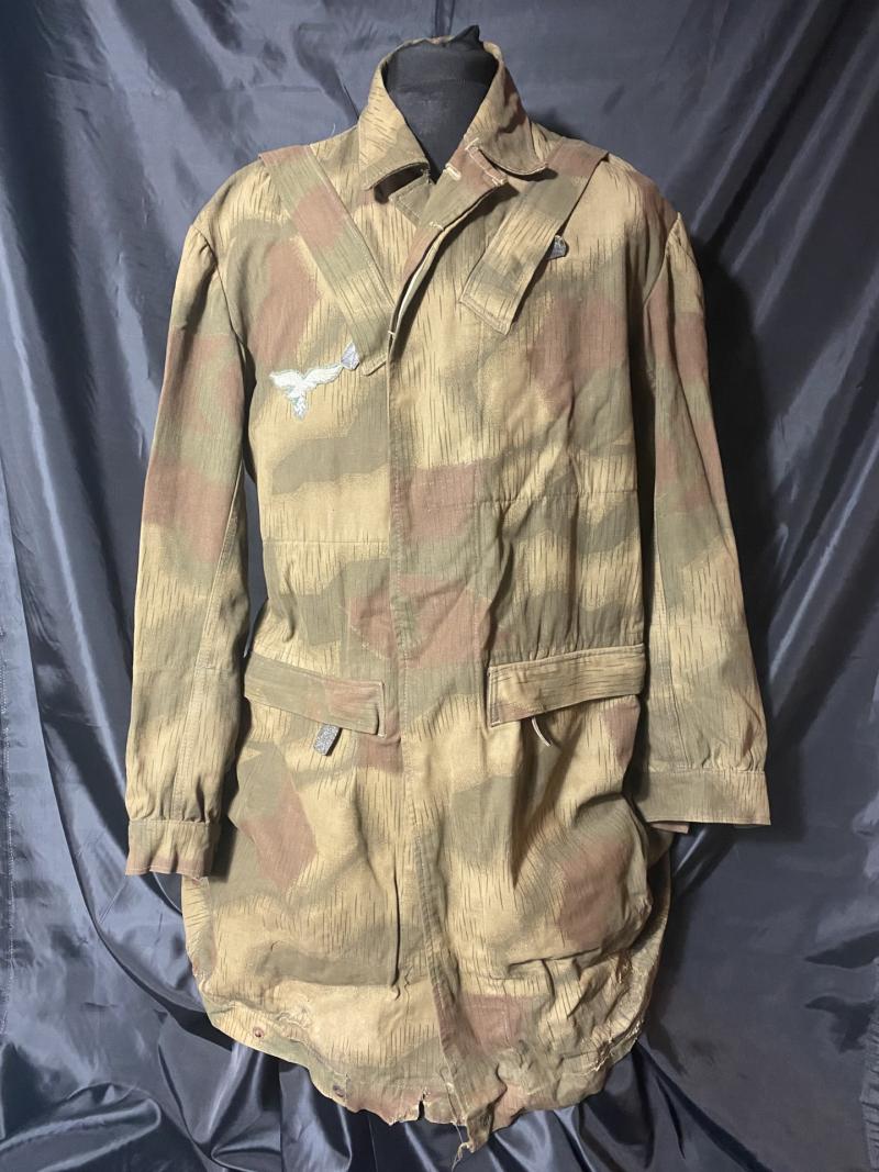 RARE WW2 GERMAN M42 FALLSCHIRMJÄGER (PARATROOPER) TAN & WATER SMOCK