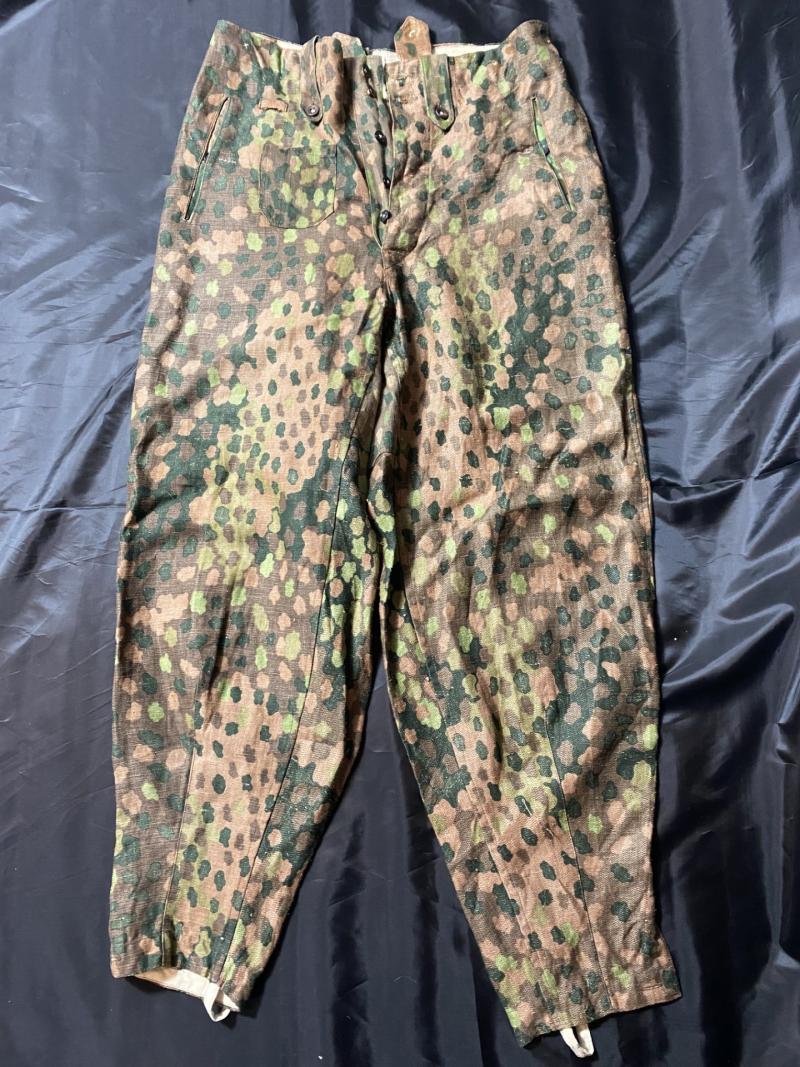 WW2 GERMAN WAFFEN-SS DOT CAMOUFLAGE M44 TROUSERS