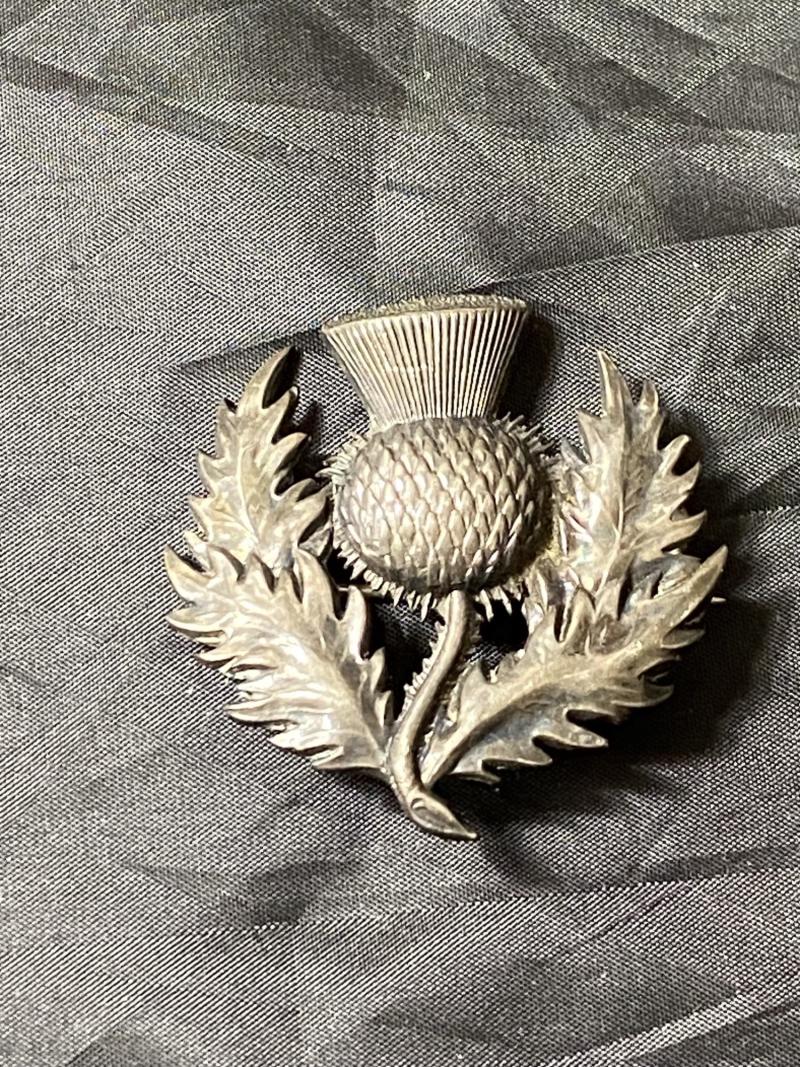 ROYAL SCOTTISH RESERVE CAP BADGE