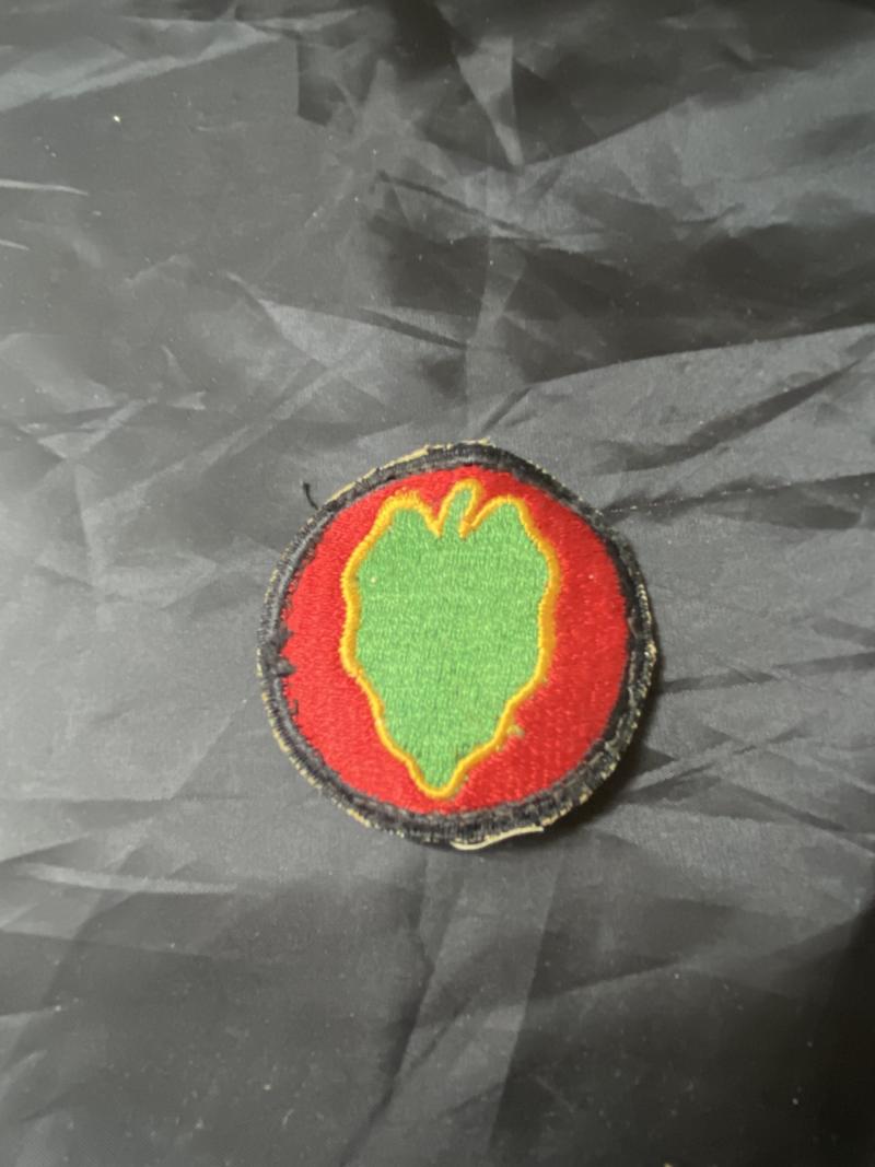 WW2 U.S. ARMY 24TH INFANTRY DIVISION PATCH