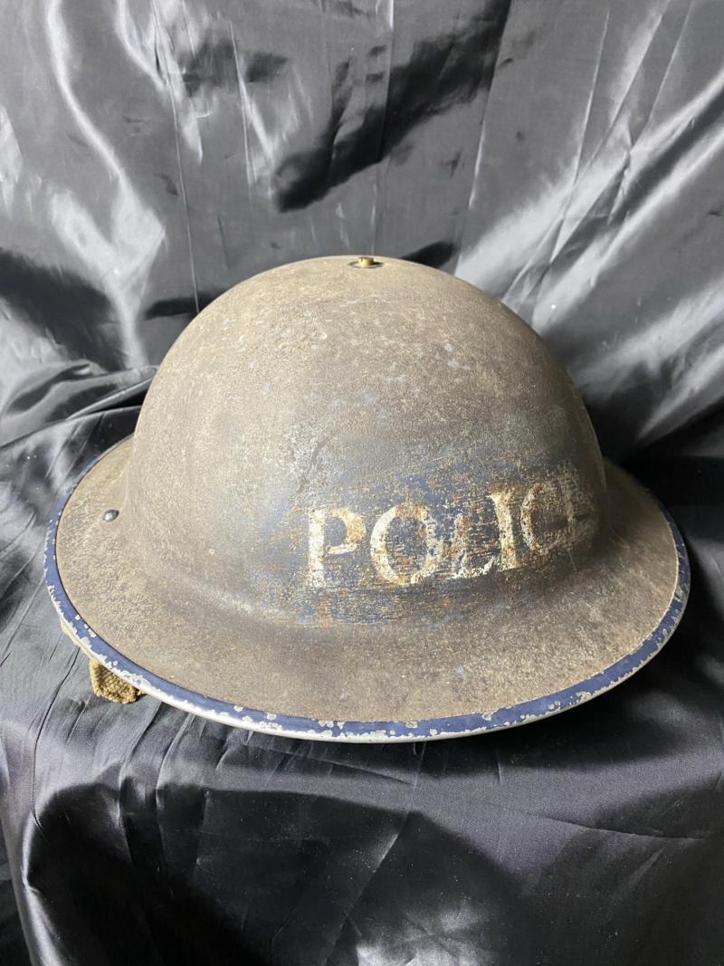 (WAS £95) WW2 BRITISH POLICE MK.II HELMET
