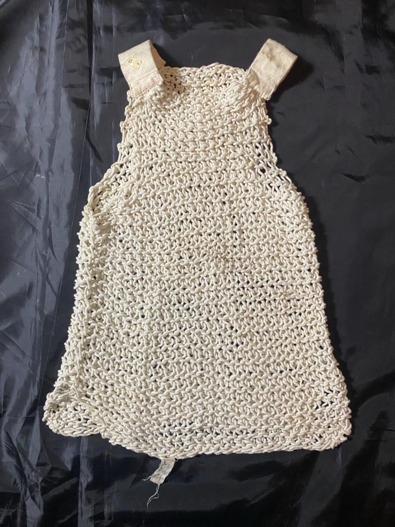 WW2 BRITISH 1944 DATED STRING VEST