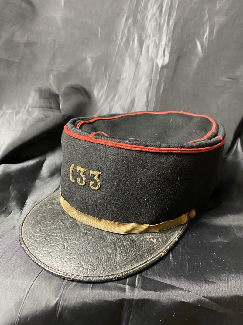 WW1 FRENCH 133 REGT ARTILLERY KEPI