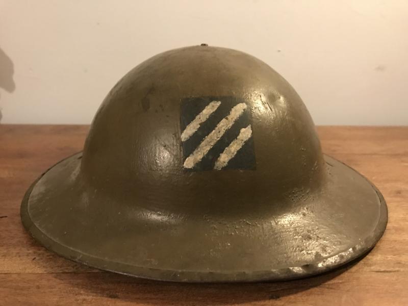 WW1 U.S. 3RD INFANTRY DIVISION HELMET
