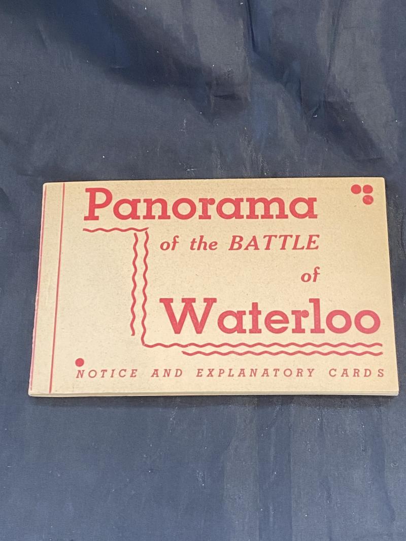 PANORAMA OF THE BATTLE OF WATERLOO