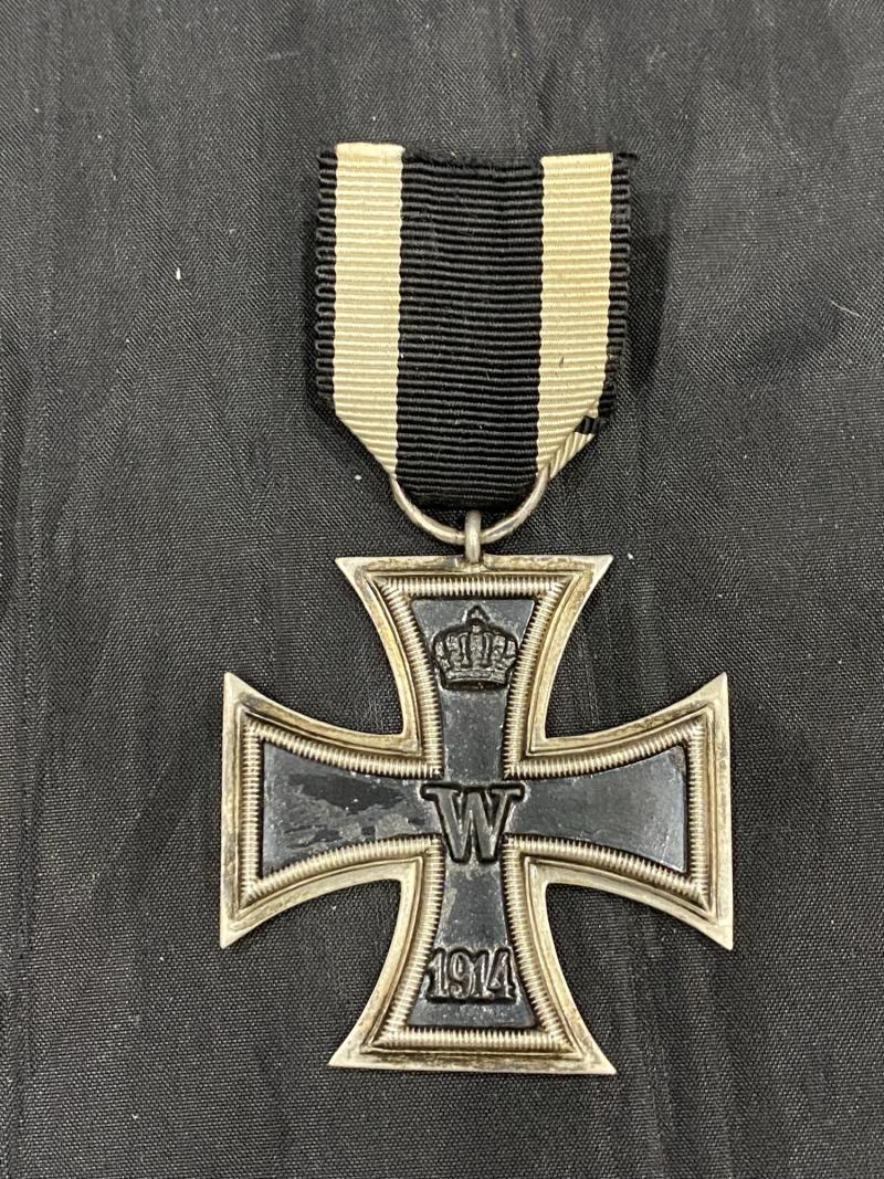 WW1 GERMAN 2ND CLASS IRON CROSS 800