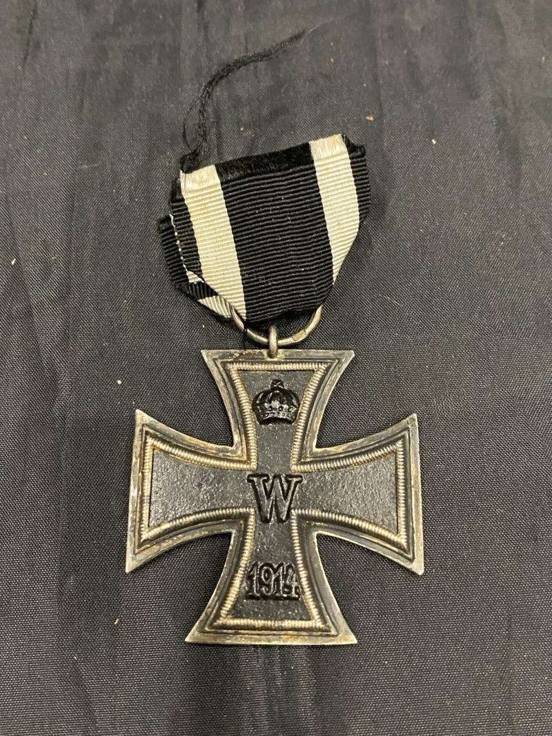 WW1 GERMAN 2ND CLASS IRON CROSS 800