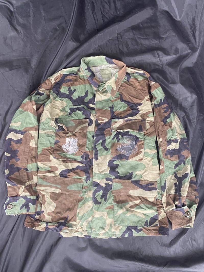 U.S. WOODLAND PATTERN HOT WEATHER COMBAT COAT