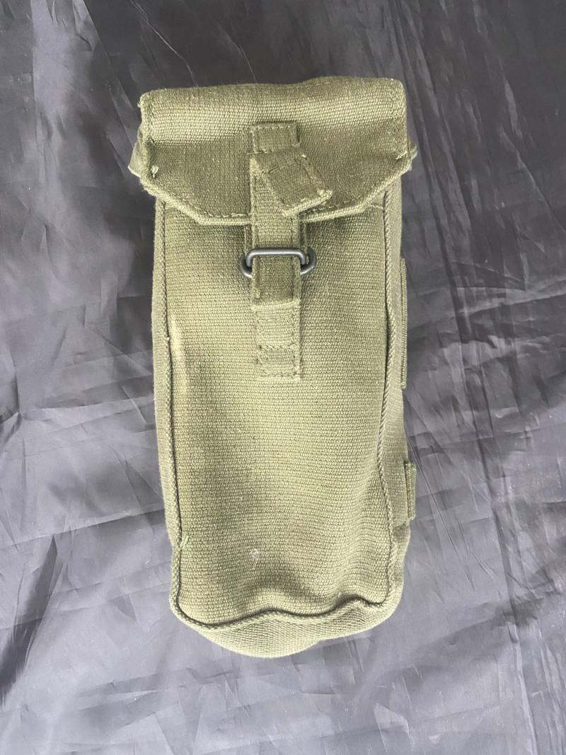 BRITISH 1958 PATTERN WEBBING AMMUNITION POUCH