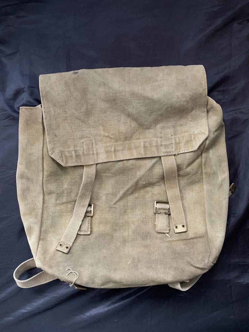 WW2 BRITISH 37 PATTERN LARGE CANVAS BAG