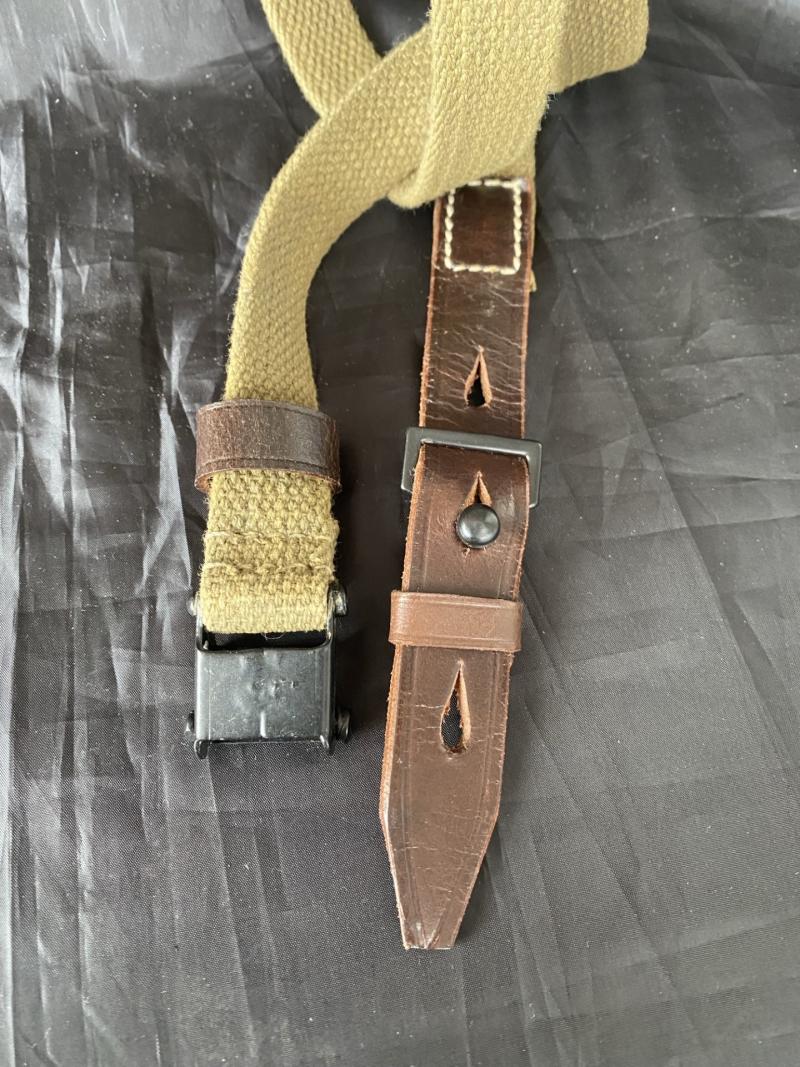 WW2 Riproduzione Cinghia Fucile K98 Esercito Tedesco - Lo Stile degli Eroi