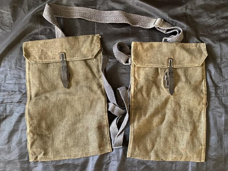 RARE WW2 GERMAN GRENADE BAGS
