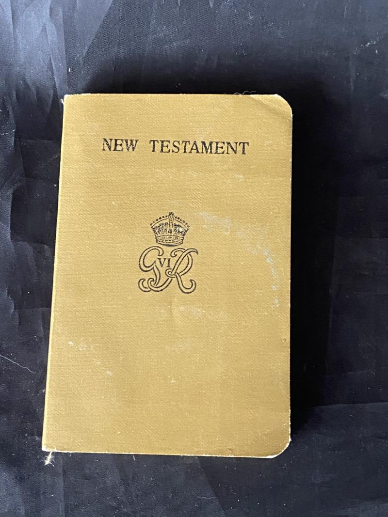 WW2 BRITISH NEW TESTAMENT