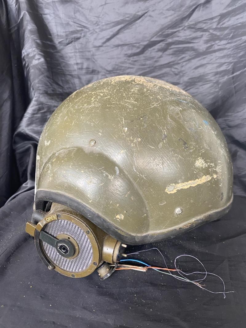 BRITISH COMBAT VEHICLE CREWMAN HELMET