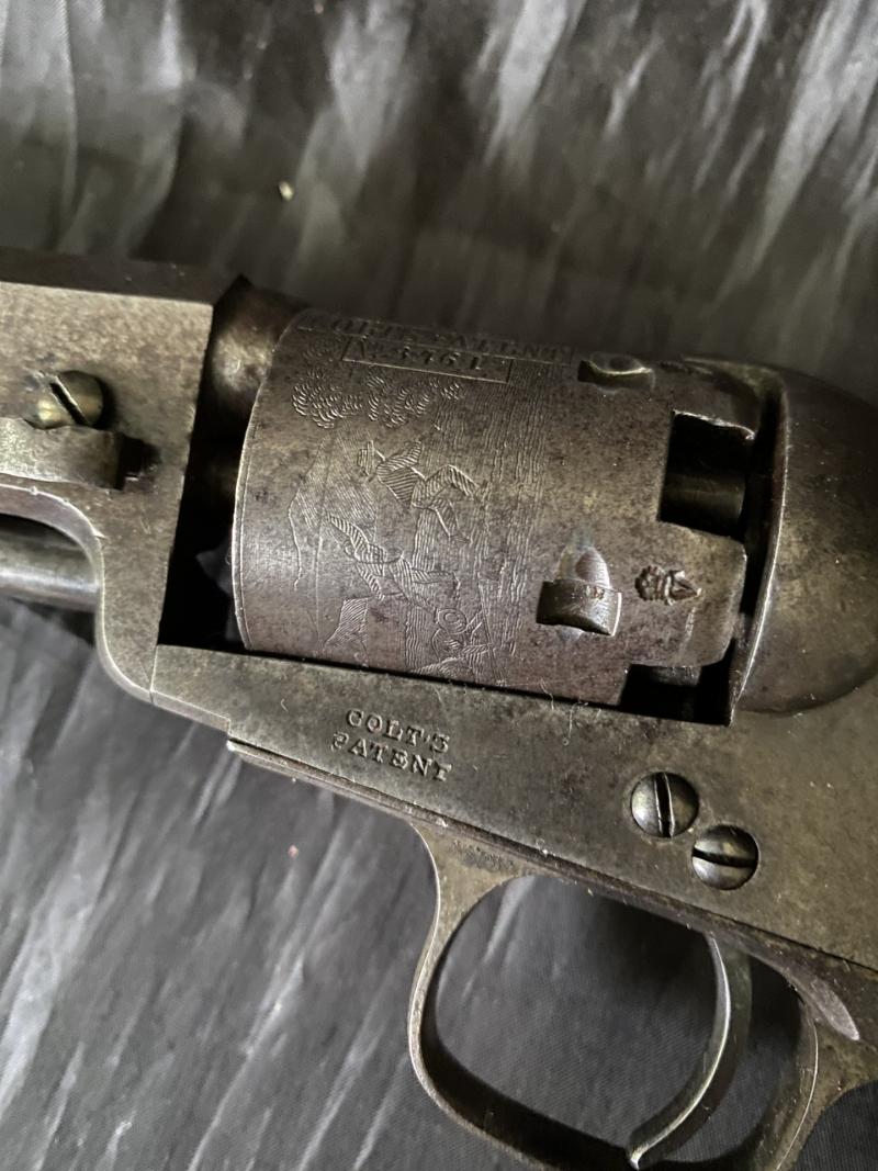 OBSOLETE ANTIQUE COLT LONDON POCKET REVOLVER