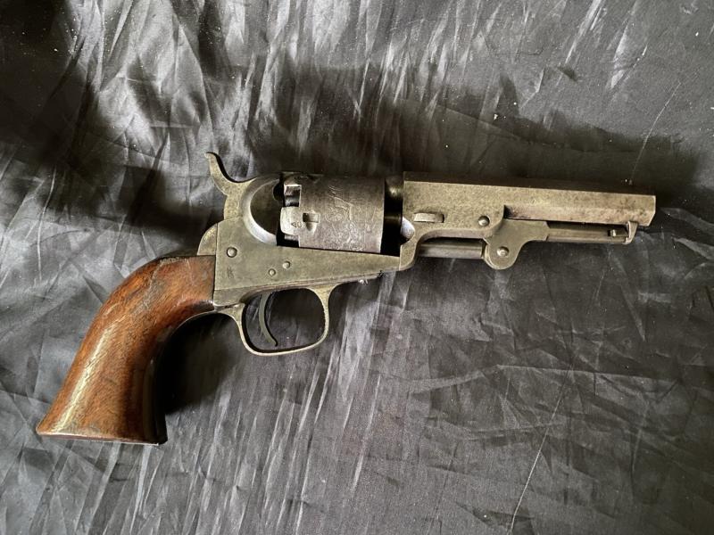 OBSOLETE ANTIQUE COLT LONDON POCKET REVOLVER