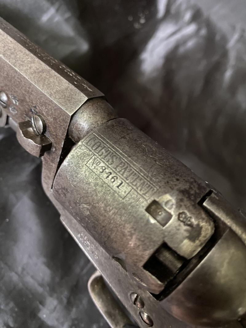 OBSOLETE ANTIQUE COLT LONDON POCKET REVOLVER