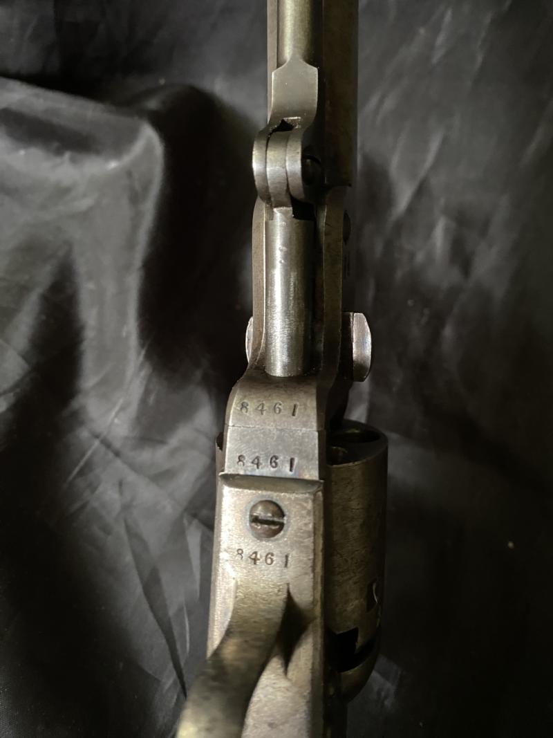 OBSOLETE ANTIQUE COLT LONDON POCKET REVOLVER