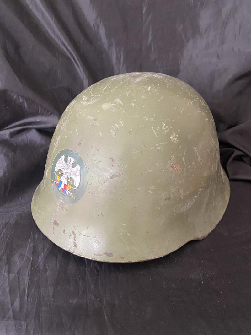 YUGOSLAVIAN PEOPLE'S ARMY NE44 HELMET