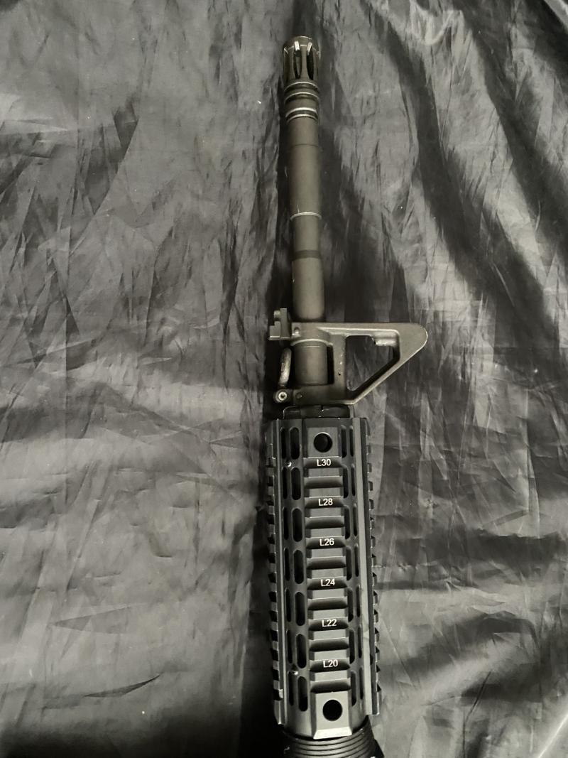 DEACTIVATED BRITISH M4A1 ASSAULT RIFLE (NEW EU DEACTIVATION)